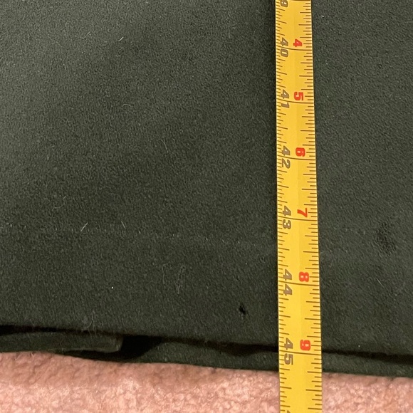 VTG 50’s-60’s Ruby Martin 100% Wool Emerald Green Lined Trench Coat Size 16P USA - Picture 9 of 15